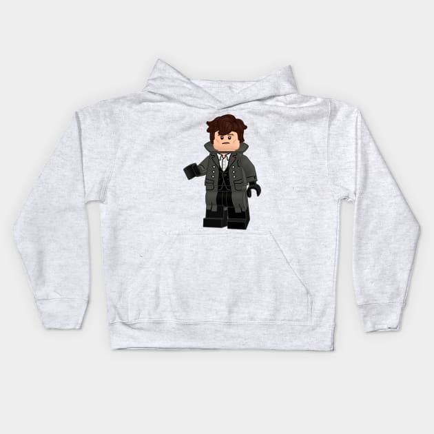 Lego Sherlock Holmes Kids Hoodie by ovofigures